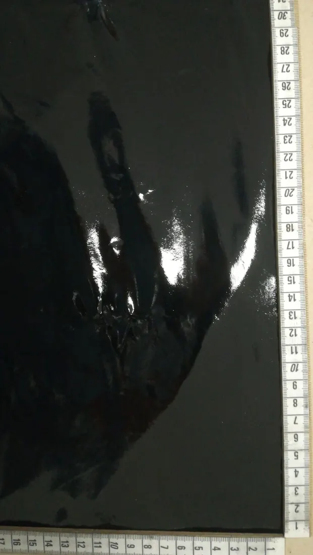 Siyah Vinil Kumaş, İthal, 140 cm