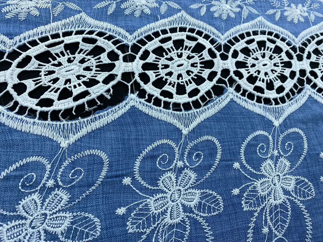 Brode · Yerli · Lez · Polyester · Mavi · 150 Cm