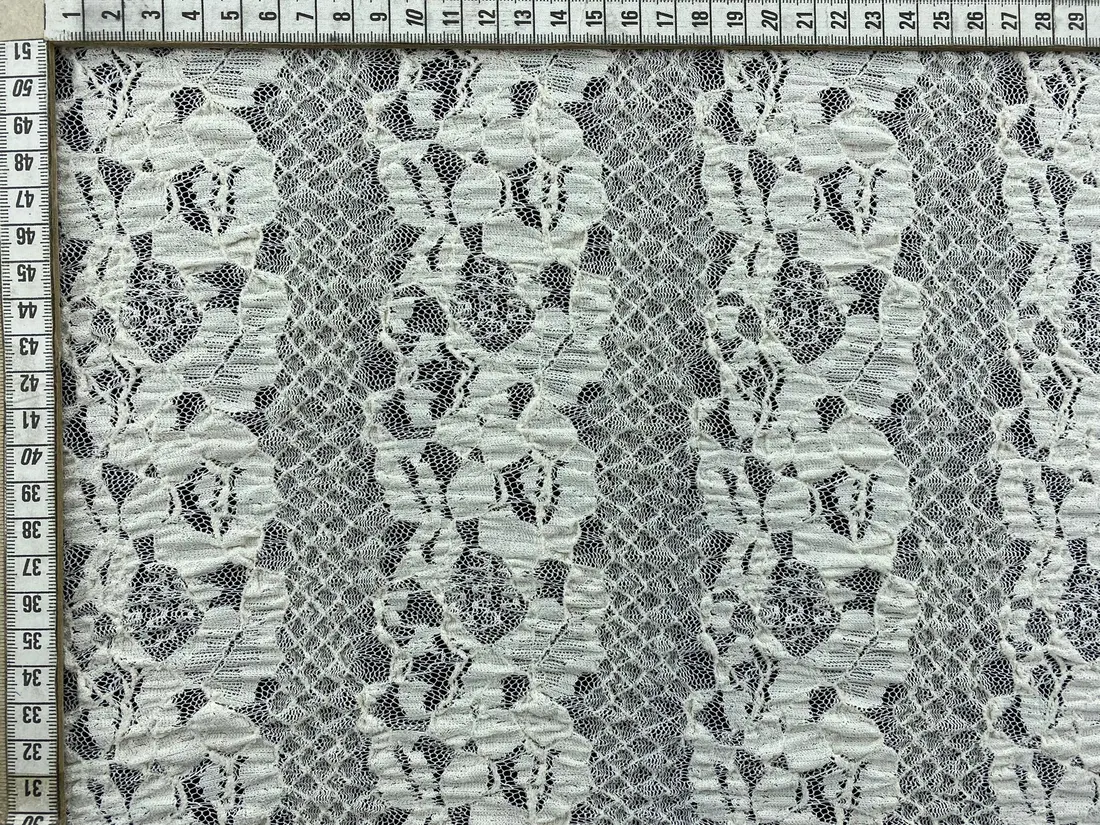 Dantel · Yerli · Lez · Polyester Likra · Açık Bej · 150 Cm