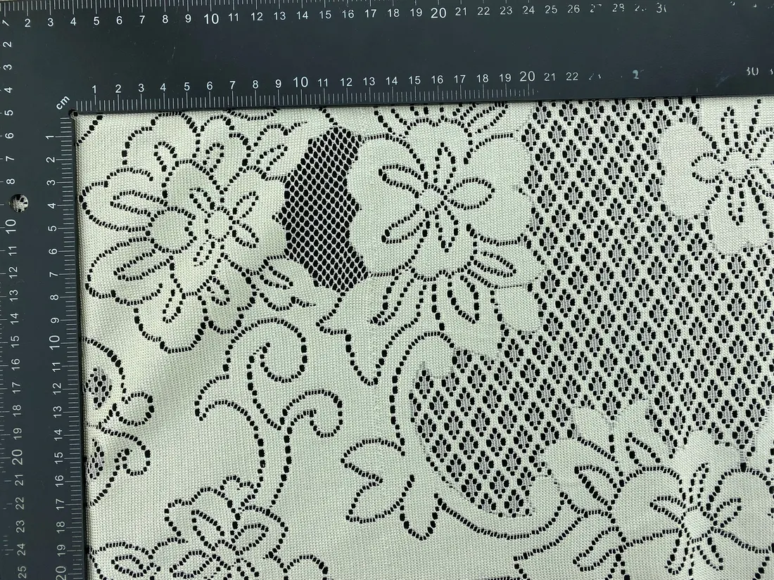 Bej Polyester Dantel