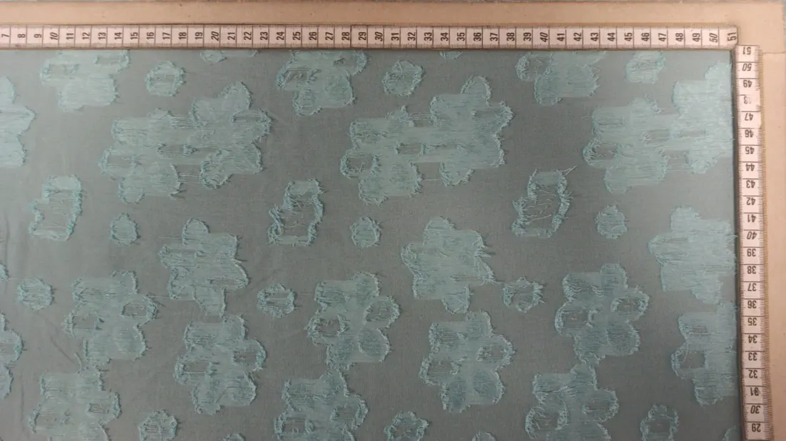 Mint Renkli Polyester Şifon Kumaş, 145 cm
