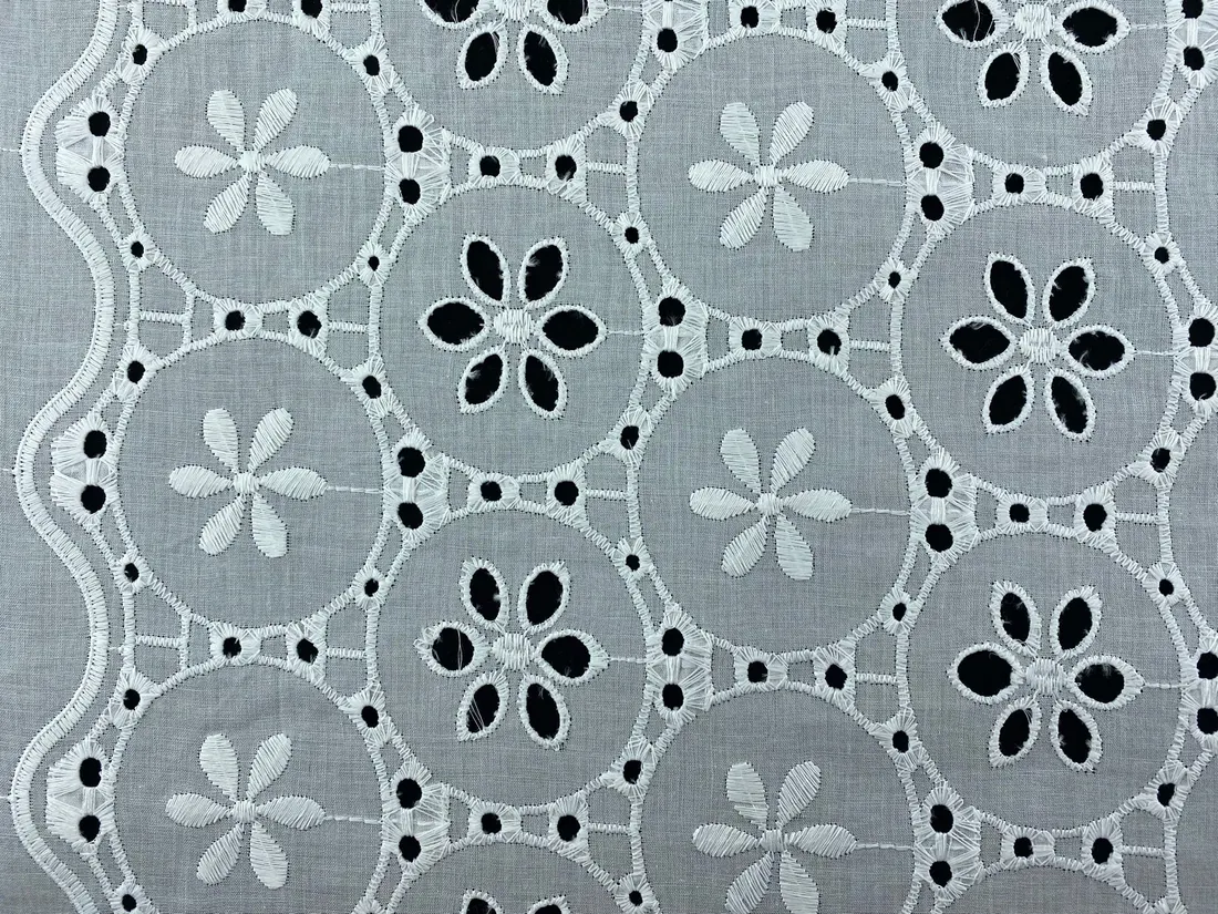 Kasarlı Bohrelli Mat Brode Vual - Yerli Polyester (10374)