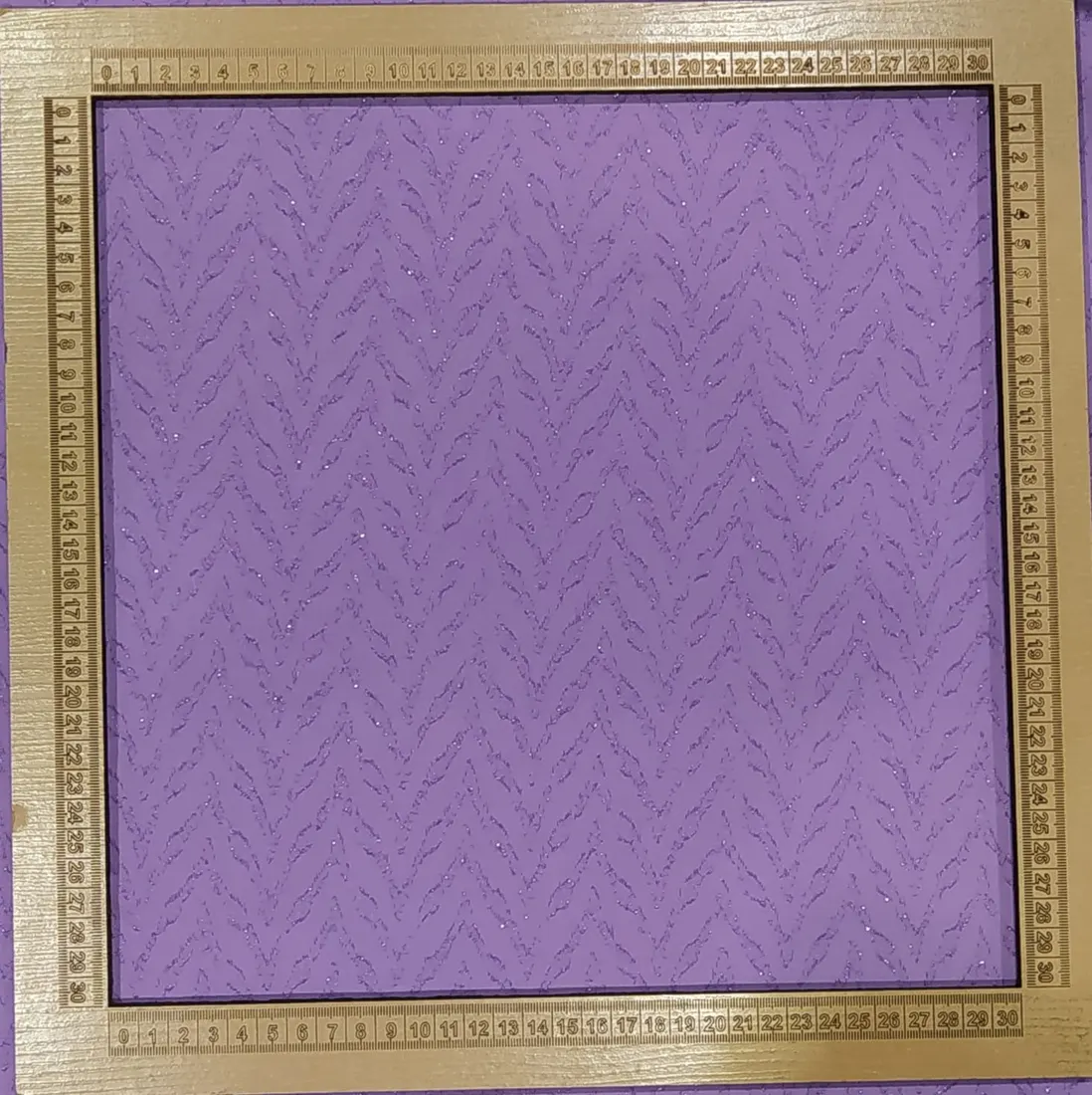 Simli Lila Renk Şifon Jakarlı Kumaş, Yerli Polyester, 150 cm