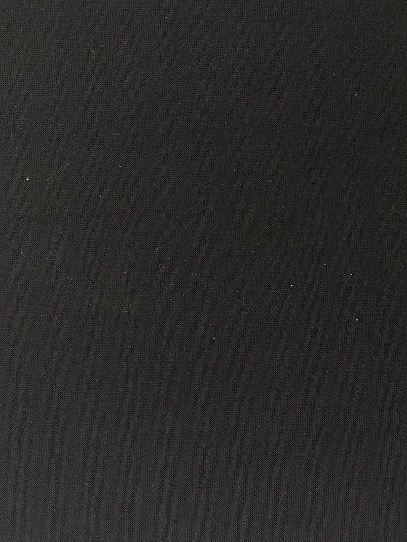16048 Kaşe Kumaş · İthal · Lez · Polyester · Elastan · Siyah