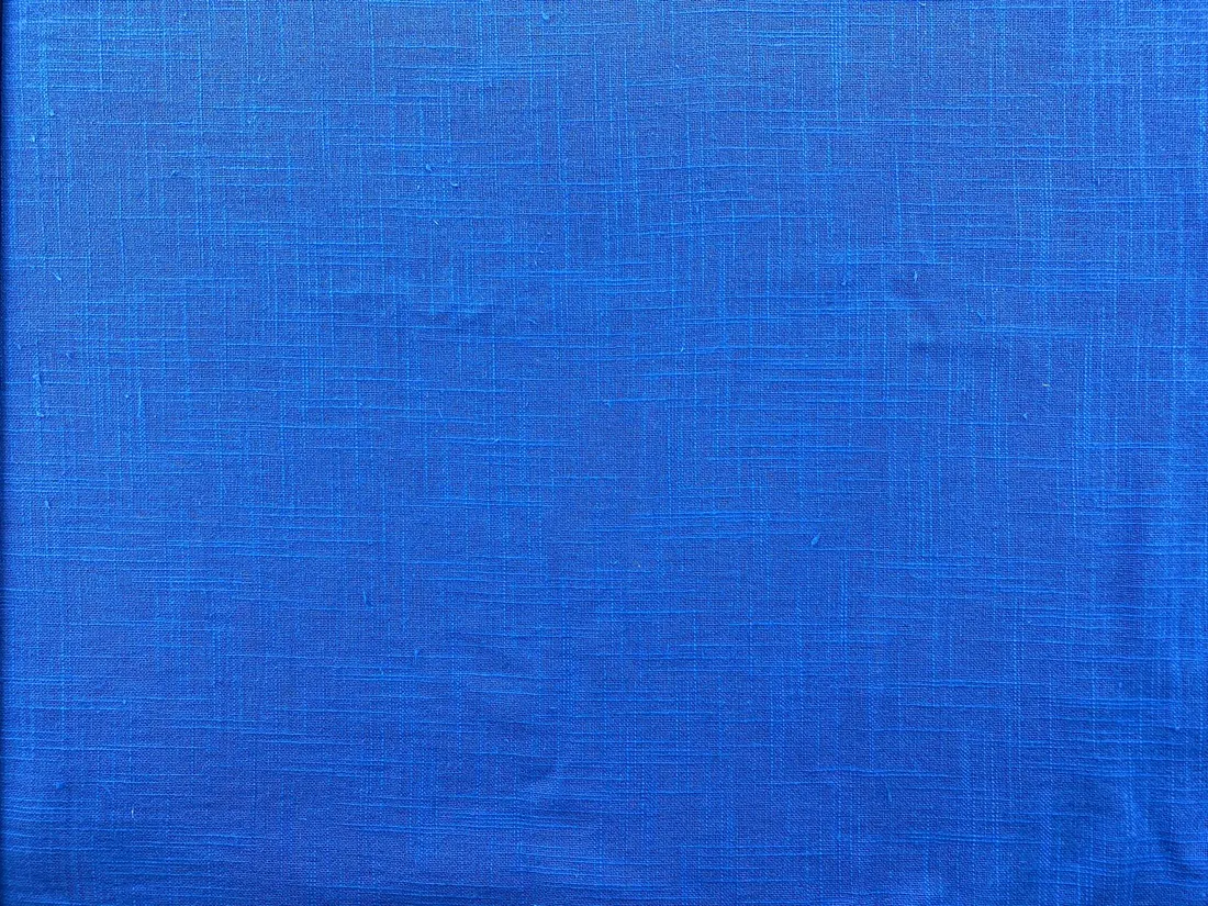 13252 Keten Kumaş · Yerli · Lez · Flamlı · Pamuk · Sax · 150 Cm