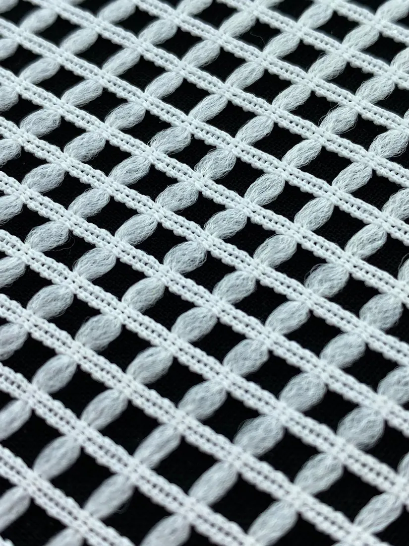 Bej Renkli Polyester Dantel Kumaş, 150 cm