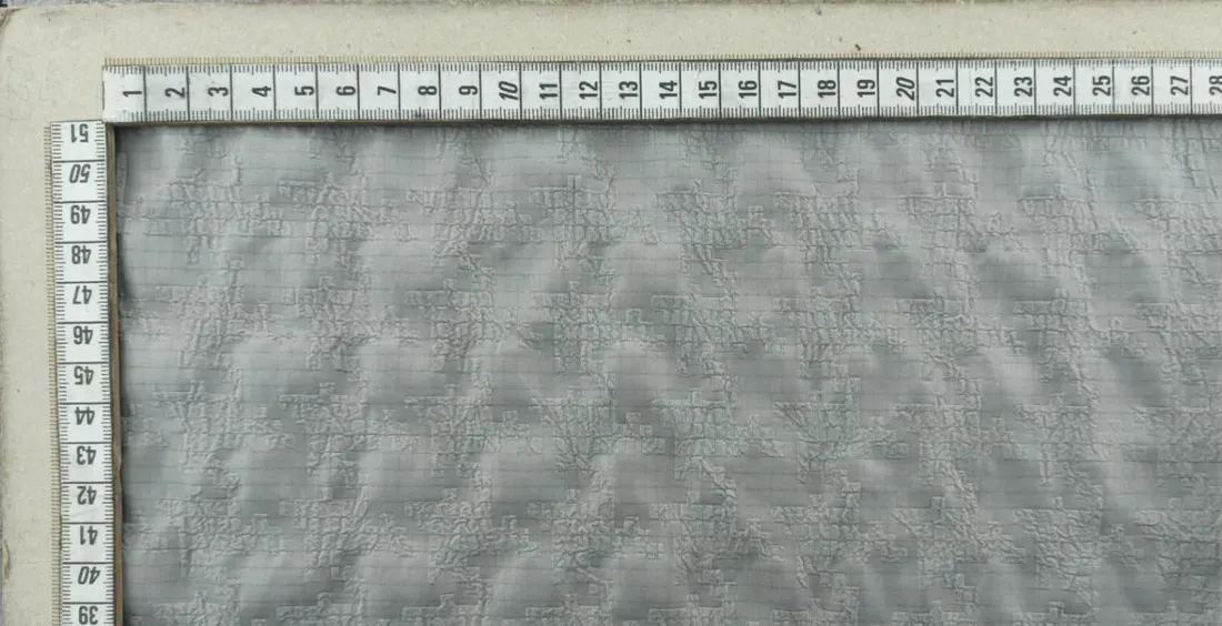 Lila Likralı Deri Kumaş - Yerli Polyester (11384)