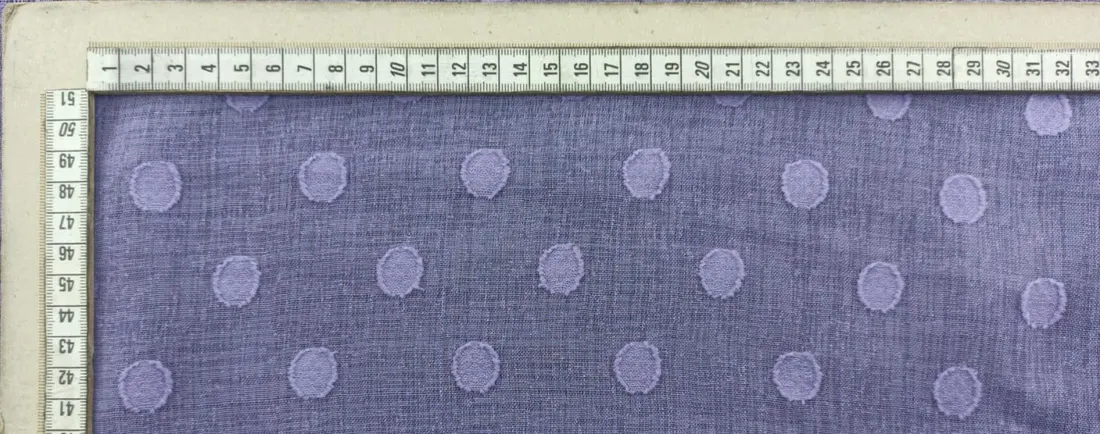 Lila Dokuma Polyester Kumaş - Yerli Üretim