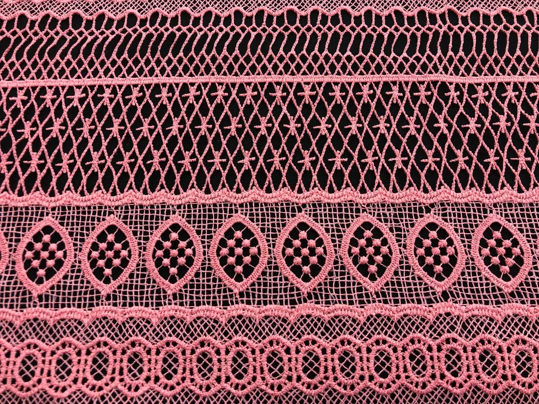 Nar Rengi Yerli Köprü Brode Kurdele - 34 cm