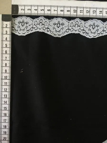 · Dantel · Bant · Polyester · Likralı · Beyaz