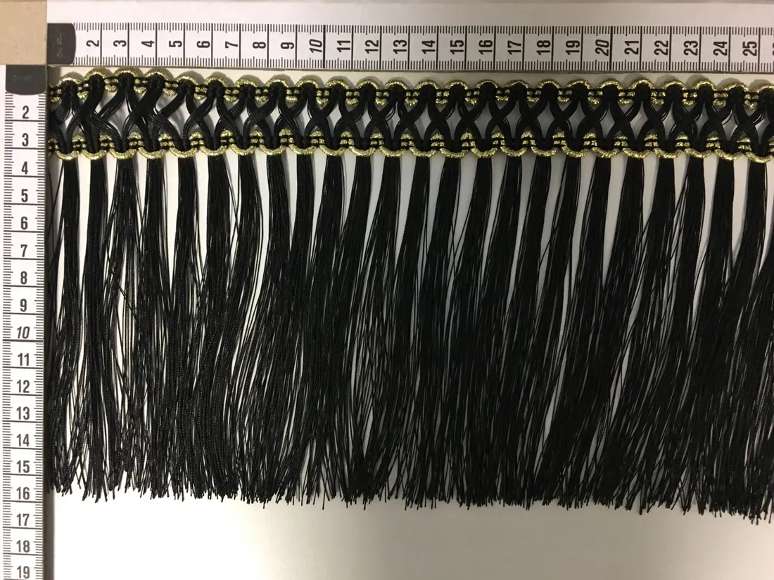 6941 · Saçak · Polyester · Yerli · Siyah